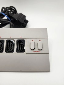 Four Score Nintendo Controller NES 4 Player Fun CLEANED TESTED NES-034 Mint Rare