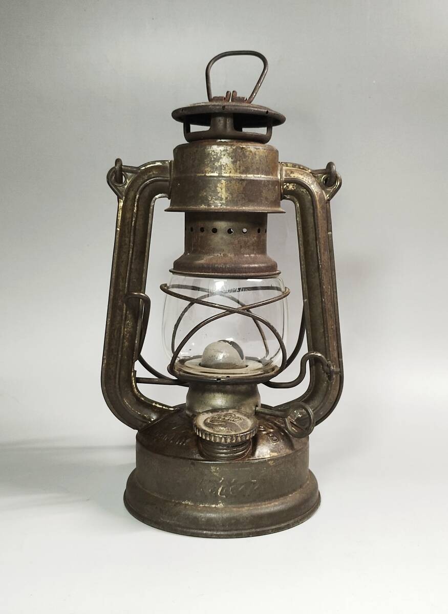 FEUERHAND 175  STURMFEST BP.ang. ① Rare Vintage Storm Lamp, Storm Lantern, Feuerhand 175, 1960s