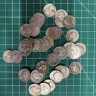 Roll of 40 Silver Washington Quarters 1942 - 1964 90% Silver lot 2