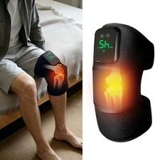 Knee Massager with Heat Therapy Vibration Red Light for Women Men Pain Relief
