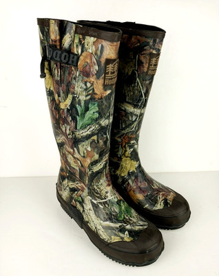 Hodgman 17'' Deluxe Insulated Advantage Timber Camoflage Hunting Boots Men's Sz 9
