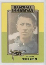 1980-87 SSPC Baseball Immortals Willie Keeler #23 HOF 0k4