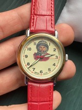NOS - RARE! Vintage Soviet RAKETA Yuri Gagarin Watch 1970s Cosmic Space Program