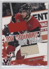 2007 ITG Heroes and Prospects Silver Vault Ruby 1/1 Angelo Esposito #MCT-05 2a2