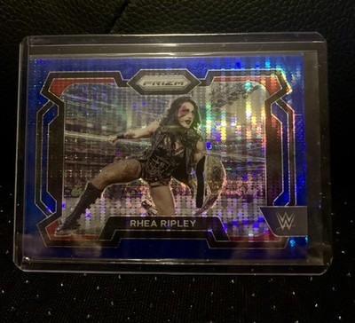 WWE Panini Prizm 2024 Rhes Ripley nr.37  blue pulsar #75