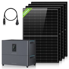 Balkonkraftwerk 1720W mit Speicher 5,12kwh Marstek Jupiter C+ Stromspeicher