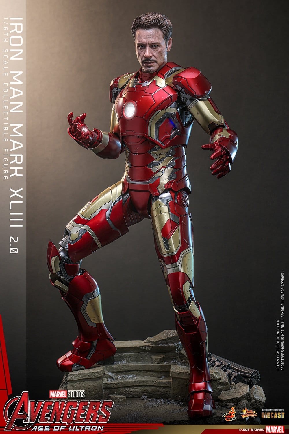 PREORDER Avengers: Age of Ultron MMS Diecast 1/6 Iron Man Mark XLIII (2.0)