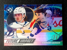 CONOR GEEKIE 2024-25 UPPER DECK UD3 FUTURE IMPACT NHL HOCKEY 24-25 #UD3-14 90583