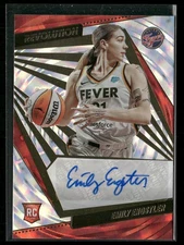 2022 Panini Revolution WNBA #AG-EEG Emily Engstler Fractal AUTO #/99
