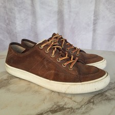 Frye Miller Low Sneakers Brown Mens Size 10.5