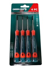 SCREWDRIVERSET 4 PRECISION SCREWDRIVERS MAGNETIC TIPS HEAT TREATED ALLOY STEEL