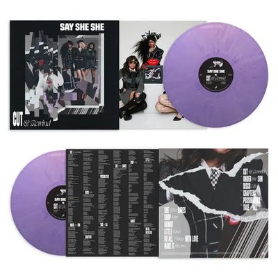 Say She She - Cut & Rewind (Lilac Vinyl LP , Limited Edition 03 Oct 2025)