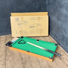 Unused item, stored item, mini billiard set, billiard table, home game, . 79.5