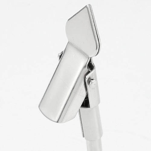 Schildhalter Clip Anhänger Clip Profi Tragbar Silber Kompakt Tischnummer - Bild 6 von 7