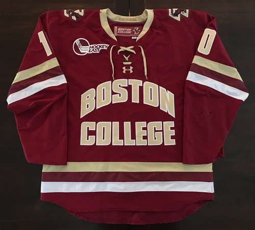 2016-17 Boston College Kali Flanagan Game Used Worn Hockey Jersey PHOTOMATCHED