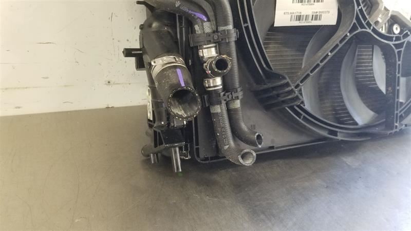 16 2016 MASERATI QUATTROPORTE 3.8L OEM COOLING SYSTEM FAN CONDENSER RADIATOR 