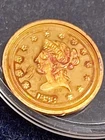 AMERICAN MINT SOLID GOLD EAGLE ; CLASSIC EAGLE .5 GRAM=1/2 GRAM 14 K GOLD