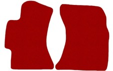 FRONT Fußmatten, Automatten für Subaru Impreza III, GH 2007-2011, Rot x14 Rand