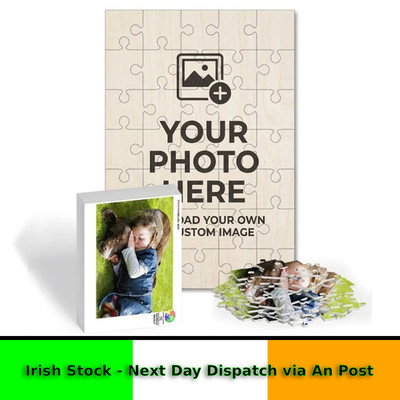 PERSONALISED JIGSAW PUZZLE A4 35 PIECE Your photo Picture Custom printed GIFT