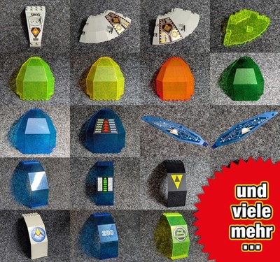 GROßE Lego Space Panele - VARIANTE wählen - Panel 2408 2409 30119 30116 - F1 Y4