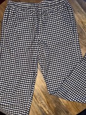 NEW MEN  S GAP PERFECT FLANNEL SLEEP PANTS SIZE M BLACK WHITE