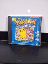 VINTAGE 1999 POKEMON GOTTA MAKE 'EM ALL PROJECT STUDIO BLUE VERSION PC GAME RARE