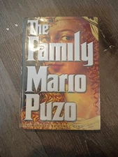 RARE 1ST ED! The Family : A Novel by Mario Puzo (2001) FINE HC SIGNED BY AUTOPEN