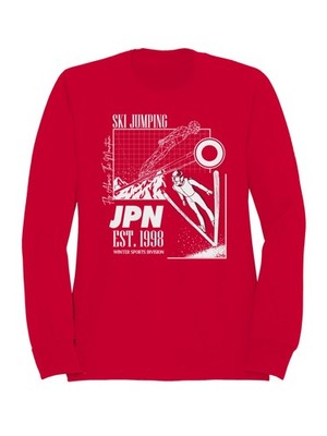 Vintage Ski Jumping Japan 1998 Men's Sweatshirt