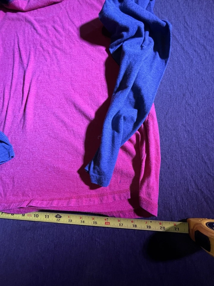 Camiseta Urban Pipeline Azul Colorblock Manga Larga Mezcla Algodón Para Hombre L Foto 3 de 4