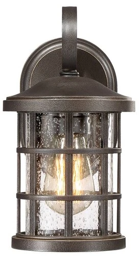 Quoizel Crusade 11" High Palladian Bronze Outdoor Wall Light - Picture 2 of 4