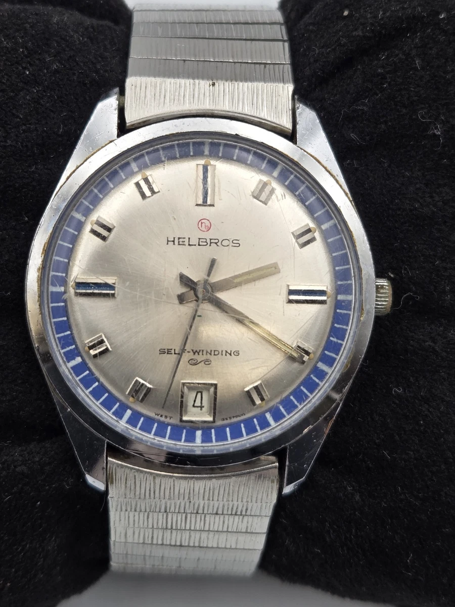 Helbros Stainless Steel Band Wristwatches for sale | eBay