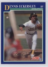 1991 Score Dennis Eckersley #485 HOF 1oa8