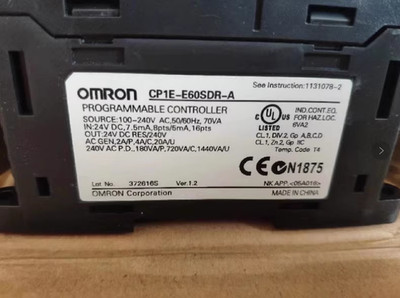 1Pcs Brand New Omron CP1E-E60SDR-A PLC Module Spot Goods Fast shipping DHL/Fedex