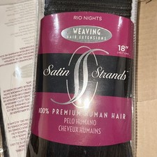 Satin Strands Human Hair Extension 18  Inches Rio Nights New