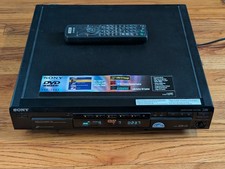 Sony Carousel 5 DVD CD Video CD Player DVP-C660 Tested With Remote Working