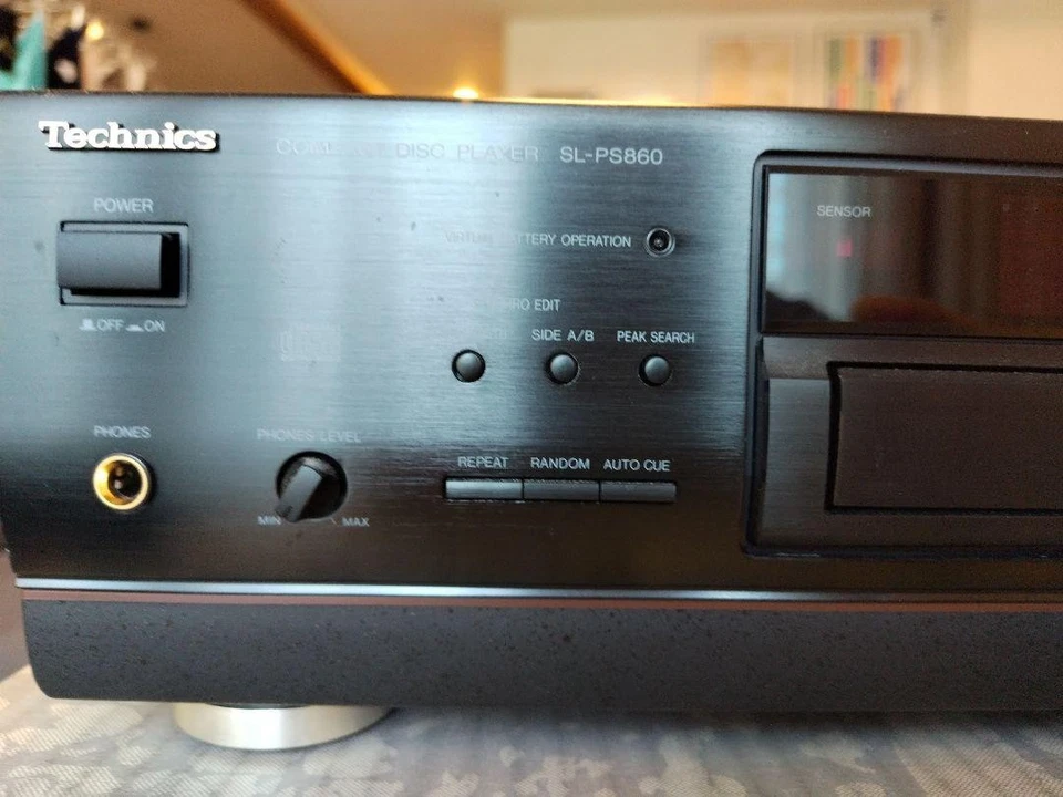 Technics SL-PS860 CD-Player S Advanced MASH Class A DAC Fernbedienung voll funktionsfähig - Bild 3 von 4