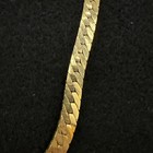 Vintage Enamel Choker Necklace Gold Tone — photo 5