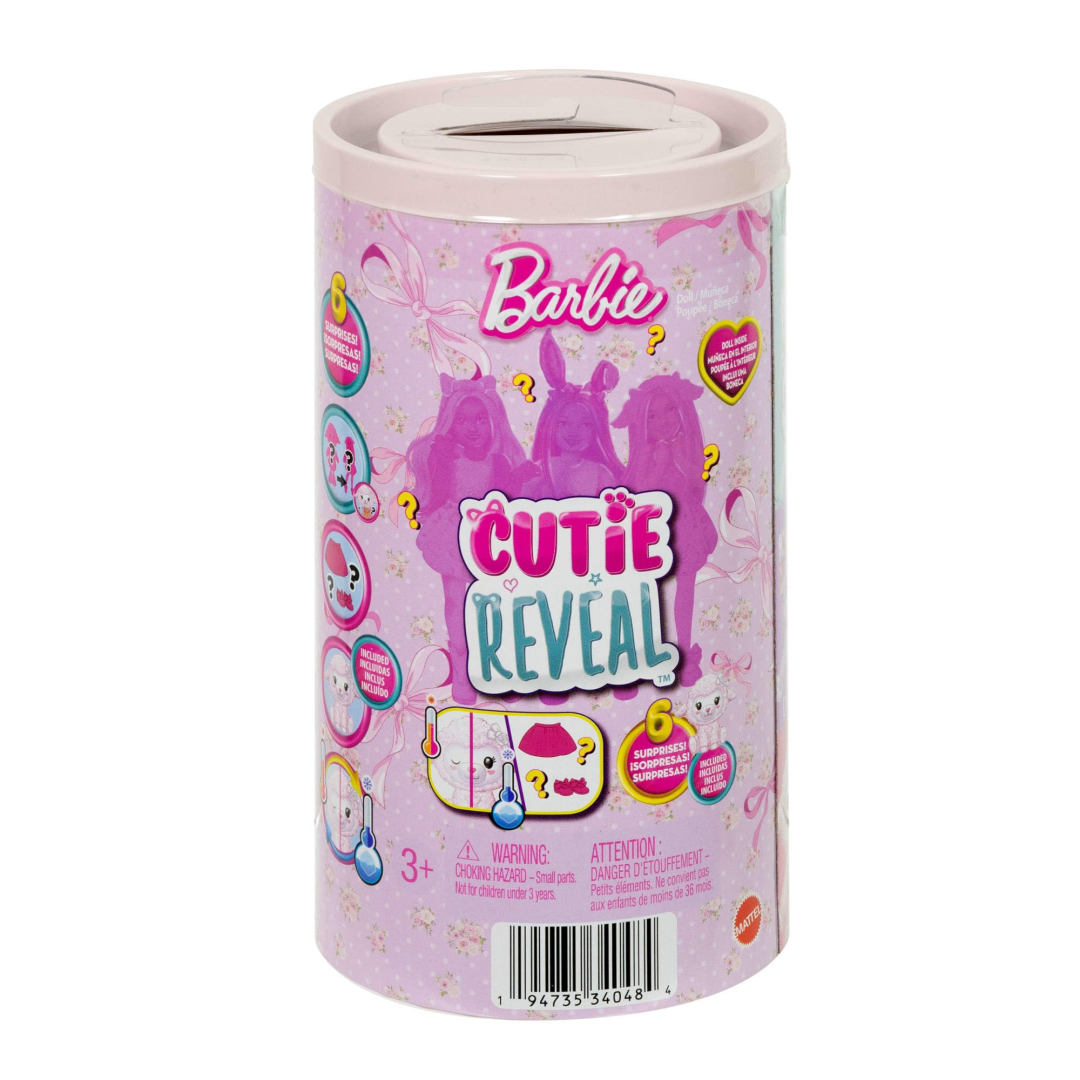 Barbie Cutie Reveal Chelsea Dolls Blind Box Lamb, Bunny or Kitty