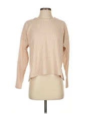 Rylee + Cru Women Brown Pullover Sweater XS
