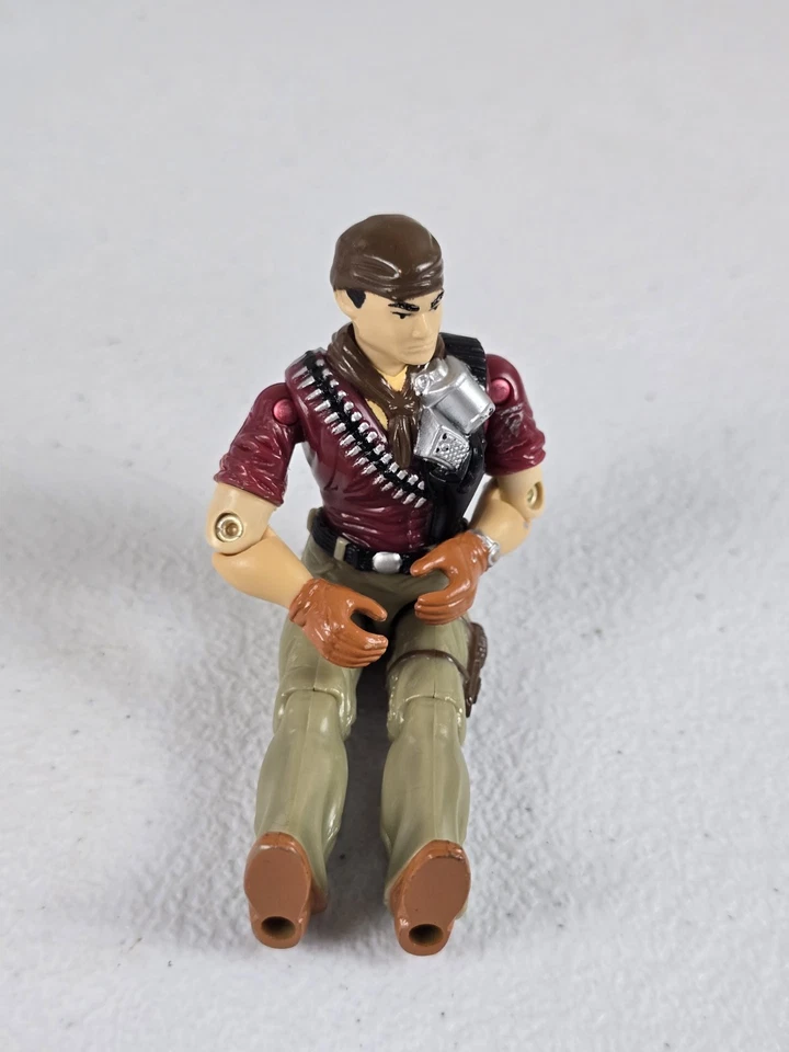 VINTAGE 1990 G.I JOE COBRA ACTION FIGURE SONIC FIGHTER TUNNEL RAT 100% COMPLETE - Image 2 of 4