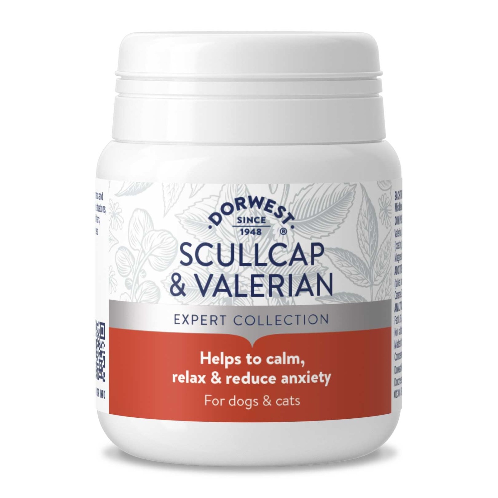 Dorwest Herbs (100 Tablets) Scullcap And Valerian Calms 4 Fireworks, ,Phobias, Travel Sickness - Image 9
