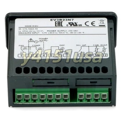 EV3B23N7 EV3B23N7 Temperature Controller New EVCO FREE SHIPPING