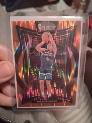 Rob Dillingham Orange Flash/ Blue Basketball Refractor. Topps Chrome/select 2425