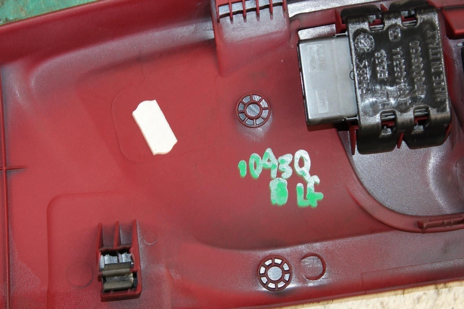 Maserati Ghibli 2014-2022 Front Left Seat control switch Red