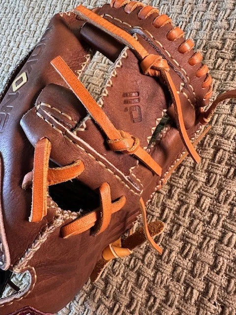 Guante de béisbol Nokona EdgeX Gold Rush 11,5" - TOTALMENTE NUEVO - NUNCA USADO mano derecha Foto 3 de 4