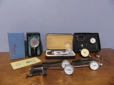 Lot Vintage Machinist Dial Test Indicator MG Federal C21 Raybestos RT-150 Parts