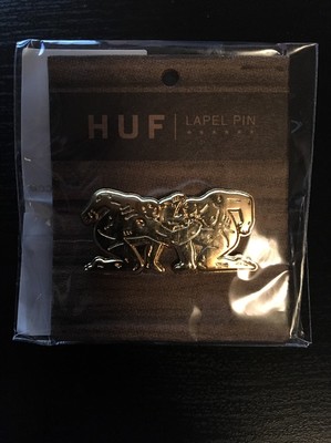 Cleon Peterson Limited Edition Huf Lapel Shepard Fairey Obey Supreme Pin Trump