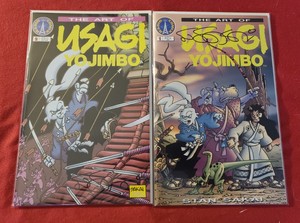 Radio Comix The Art Of Usagi Yojimbo #1-2 Signed Stan Sakai
