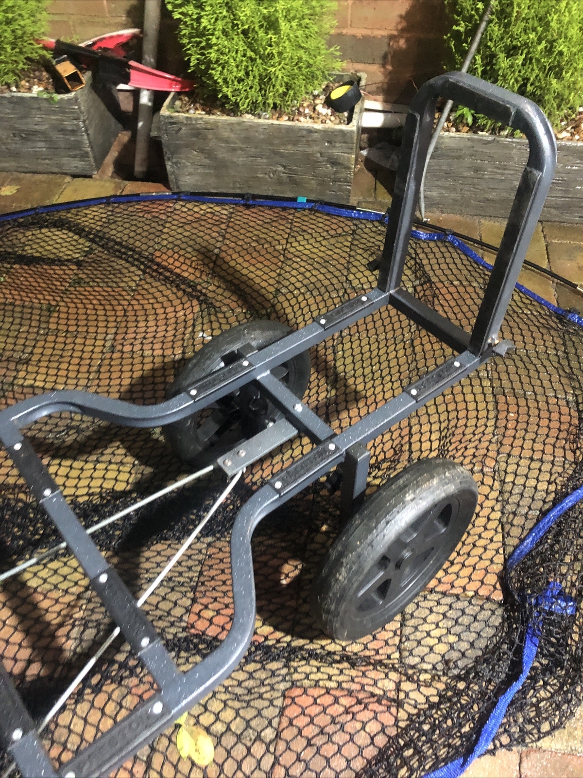 Preston Shuttle With Electric Conversion Fishing Trolley eBay