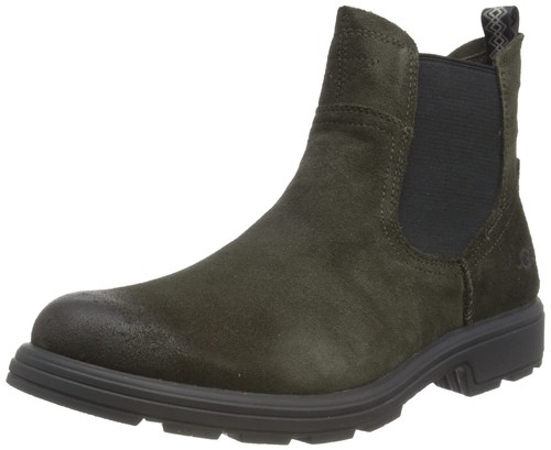 gifennse mens chelsea boots leather dress boots for men Amazon.com | GIFENNSE Men's Brown Chelsea Boots | Size 7 (US Men's) | Ankle-High | Lace-Up | Leather | Casual Combat Boots
